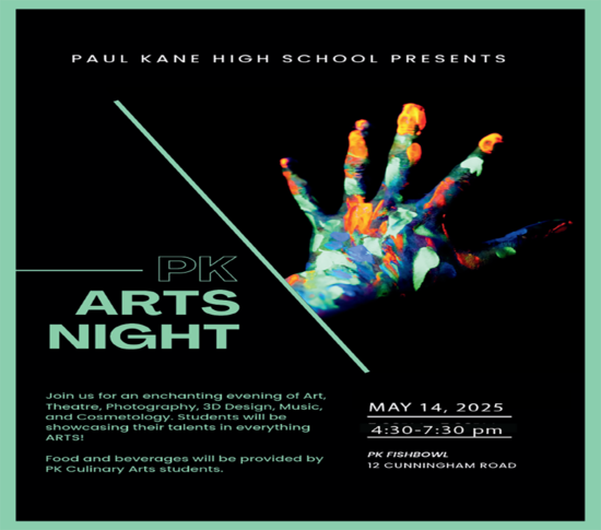 Hand splattered with vibrant colors of paint